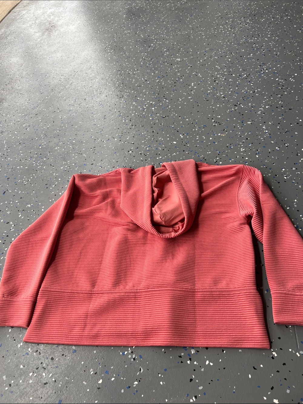 Dkny Rose Pink Full-Zip Hooded Sweatshirt - Picture 4 of 5